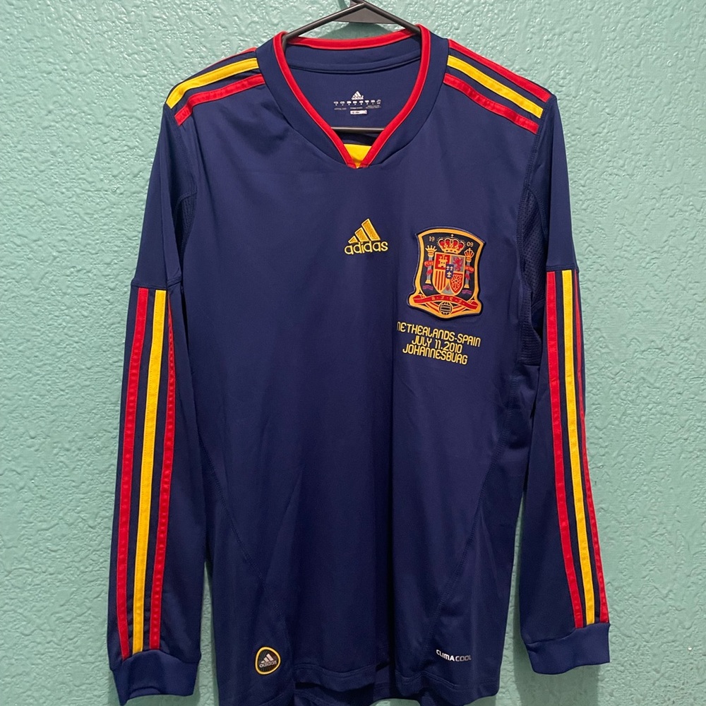 2010 Spain Home Jersey M